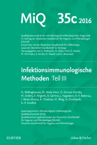 MIQ Heft: 35c Infektionsimmunologische Methoden Teil 3_cover