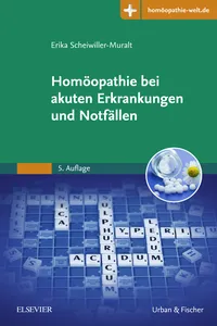 Homöopathie akute Erkrankungen und Notfall_cover