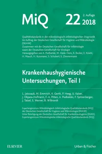 MIQ 22: Krankenhaushygienische Untersuchungen, Teil I_cover