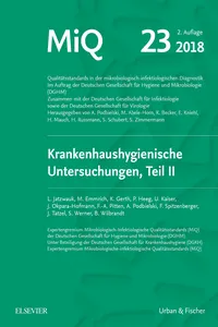 MIQ 23: Krankenhaushygienische Untersuchungen, Teil II_cover