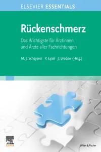 ELSEVIER ESSENTIALS Rückenschmerz_cover