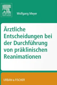 Entscheidungsfindung bei präklinischen Reanimationen_cover