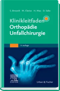 Klinikleitfaden Orthopädie Unfallchirurgie_cover