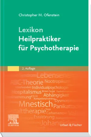 Lexikon zum Heilpraktiker für Psychotherapie