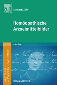 Meister der klassischen Homöopathie. Homöopathische Arzneimittelbilder_cover