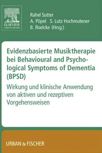 Evidenzbasierte Musiktherapie bei Behavioural und Psychological Symptoms of Dementia_cover