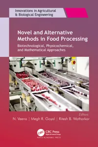 Novel and Alternative Methods in Food Processing_cover