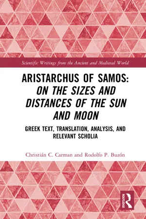 Aristarchus of Samos: On the Sizes and Distances of the Sun and Moon