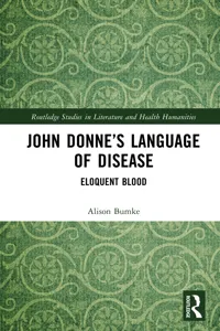 John Donne's Language of Disease_cover