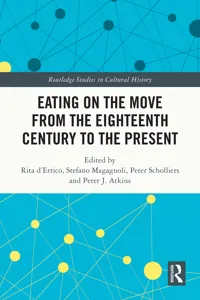 Eating on the Move from the Eighteenth Century to the Present_cover