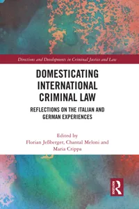 Domesticating International Criminal Law_cover