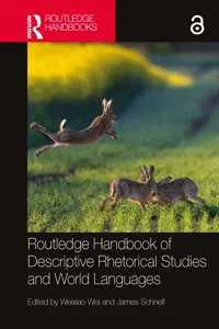Routledge Handbook of Descriptive Rhetorical Studies and World Languages_cover