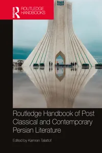 Routledge Handbook of Post Classical and Contemporary Persian Literature_cover