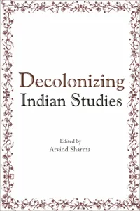 Decolonizing Indian Studies_cover