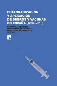 Estandarización y aplicación de sueros y vacunas en España_cover