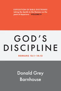 Romans, vol 9: God's Discipline_cover