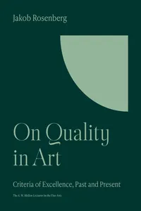 On Quality in Art_cover