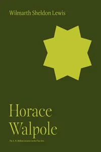 Horace Walpole_cover