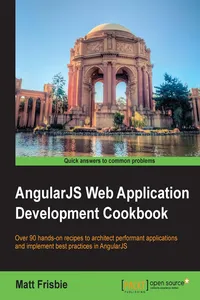 AngularJS Web Application Development Cookbook_cover