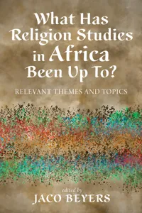 What Has Religion Studies in Africa Been Up To?_cover