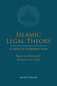 Islamic Legal Theory: A Critical Introduction_cover