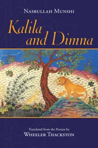 Kalila and Dimna_cover