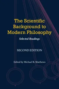 The Scientific Background to Modern Philosophy_cover
