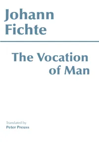 The Vocation of Man_cover