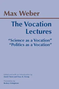 The Vocation Lectures_cover