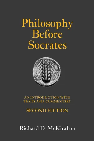 Philosophy Before Socrates