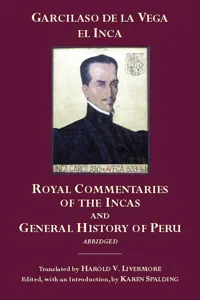 The Royal Commentaries of the Incas and General History of Peru, Abridged_cover
