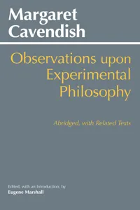 Observations upon Experimental Philosophy, Abridged_cover