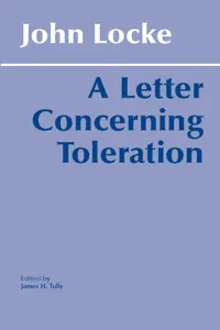 A Letter Concerning Toleration_cover