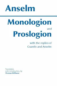 Monologion and Proslogion_cover