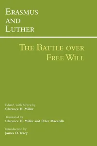Erasmus and Luther: The Battle over Free Will_cover