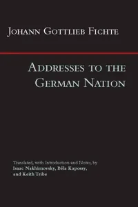 Addresses to the German Nation_cover