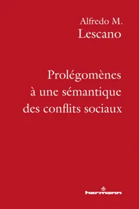 Prolégomènes à une sémantique des conflits sociaux_cover