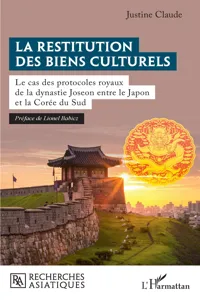 La restitution des biens culturels_cover