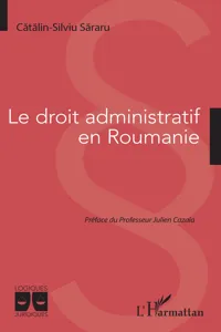 Le droit administratif en Roumanie_cover