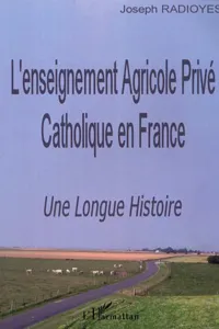 L'enseignement Agricole Privé Catholique en France_cover