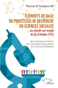 Eléments de base du processus de recherche en sciences sociales_cover