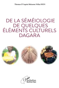 De la séméiologie de quelques éléments culturels Dagara_cover