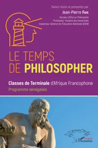 Le temps de philosopher_cover