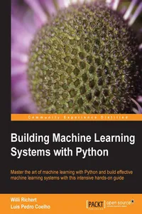 Building Machine Learning Systems with Python_cover