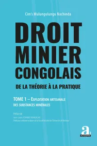 Droit minier congolais_cover