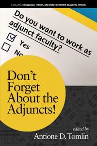 Don't Forget About the Adjuncts!_cover