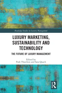 Luxury Marketing, Sustainability and Technology_cover