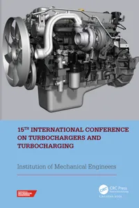 15th International Conference on Turbochargers and Turbocharging_cover