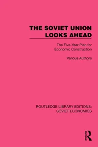 The Soviet Union Looks Ahead_cover
