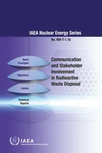 Communication and Stakeholder Involvement in Radioactive Waste Disposal_cover